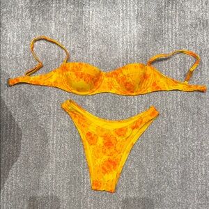 Cooper Bikini in Citrine size small